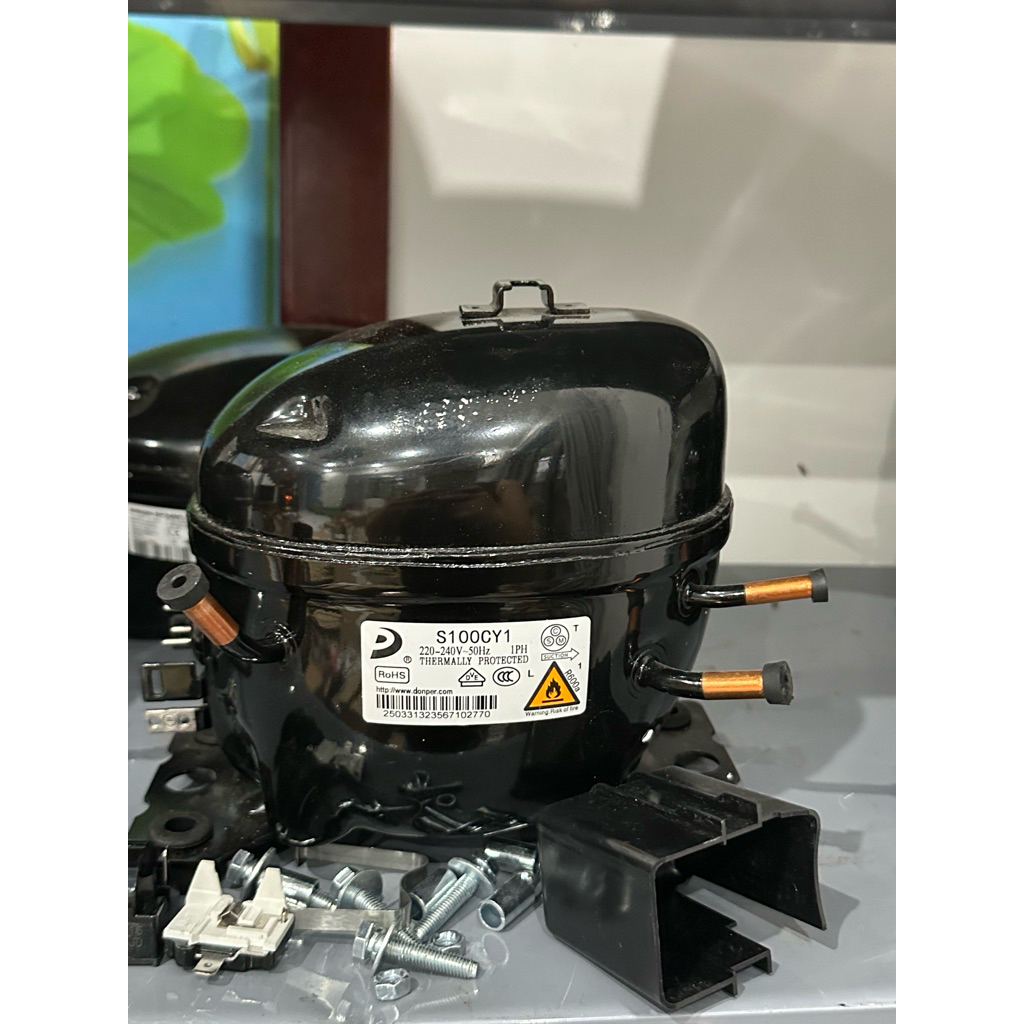 BLOCK TỦ LẠNH, TỦ ĐÔNG MÃ S100CY1 ĐẦY ĐỦ PHỤ KIỆN CHẠY TỦ TỪ 300-400L (MỚI 100%)