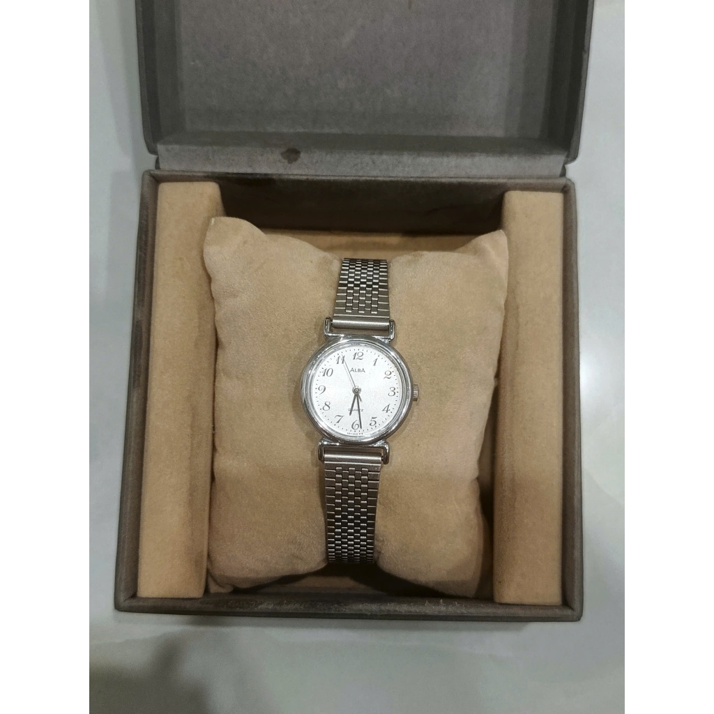 Đồng hồ nữ ALBA SEIKO chính hãng dây thép