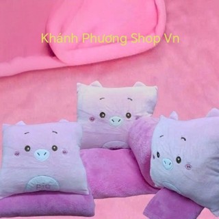 gối ôm trái chuối - gối ôm chuối 2in1