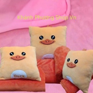 gối ôm trái chuối - gối ôm chuối 2in1
