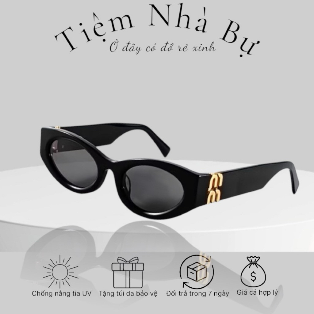 [Peinn] Mắt kính râm thời trang nữ mắt dáng nhchữ Min đẹp Bự store - 1193