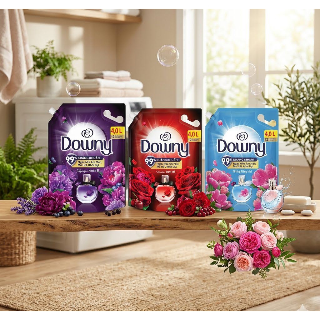 Nước xả vải Downy 4L