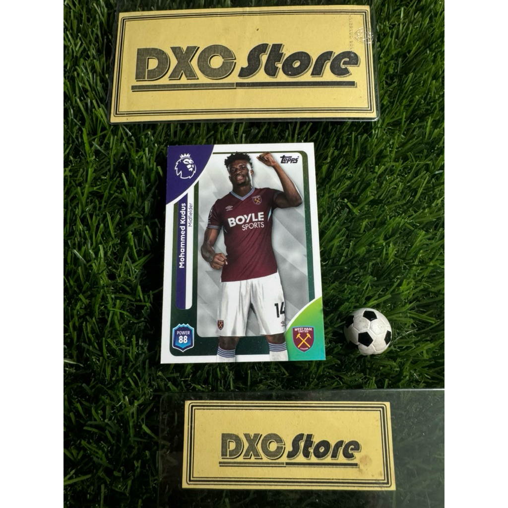 [ CHÍNH HÃNG ] - TOPPS PREMIER LEAGUE 2026 - MOHAMMED KUDUS (WEST HAM)