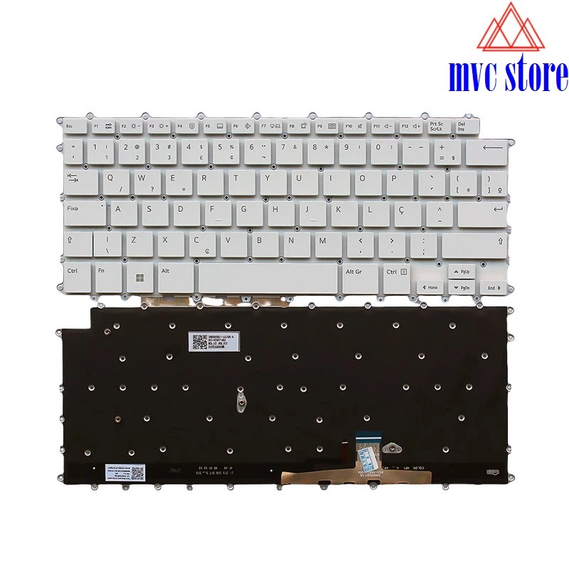 Bàn phím laptop LG Gram 14Z90Q Cáp Nhỏ