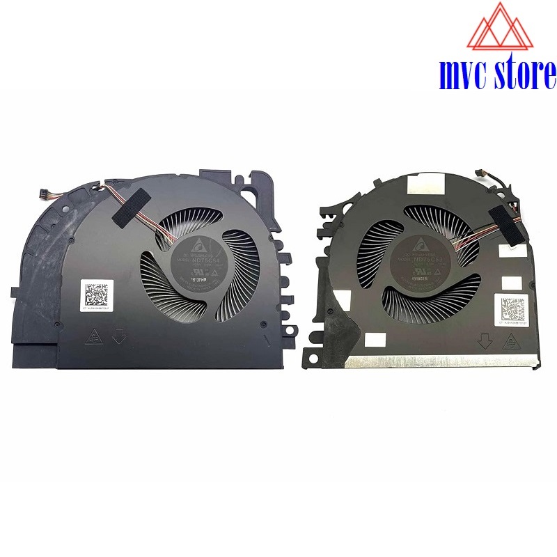 Fan quạt tản nhiệt CPU-GPU laptop H.P Zbook Fury 17 G7,  Zbook Fury 17 G8, DC5V