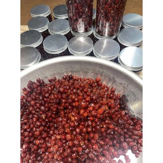 Mứt Chùm Ruột Rim Muối Ớt by Phước Đoàn Đây, Chua Ngọt Vừa Phải, Sên Khô, Dày Thịt & Siro chùm ruột