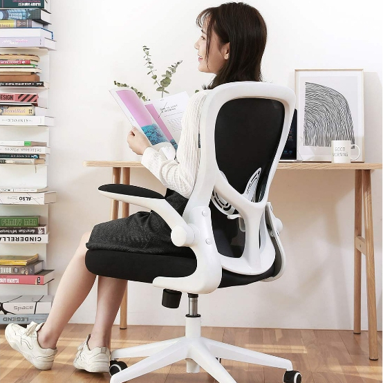 Ghế xoay công thái học HBADA HDNY163 - Màu Trắng