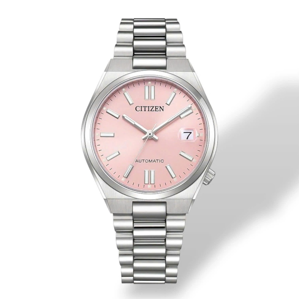 Đồng Hồ Unisex Citizen Automatic Tsuyosa 37mm Pink NJ0200-50Z