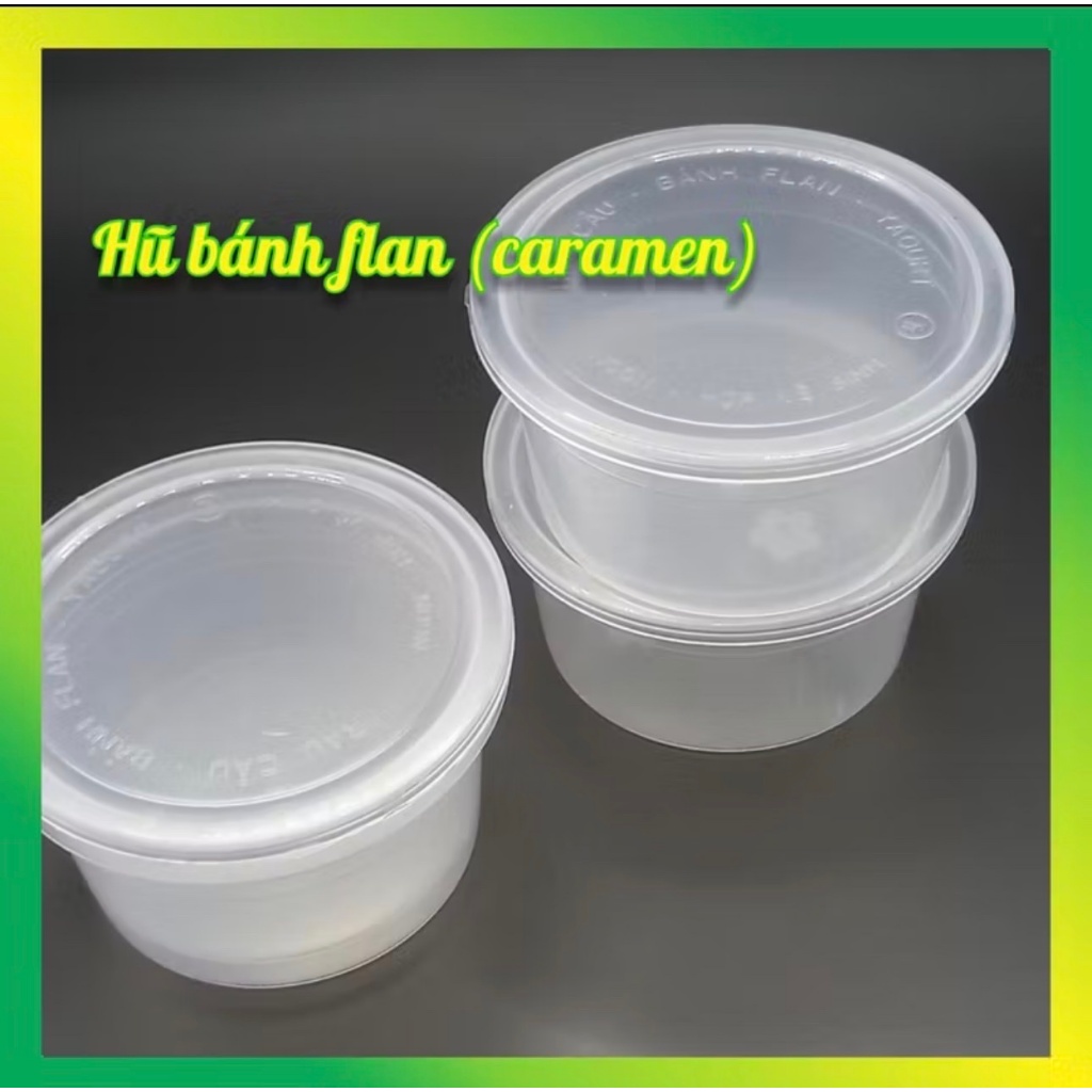 [Combo 5 lốc] Hũ bánh flan hũ flan hũ caramen _hương nga