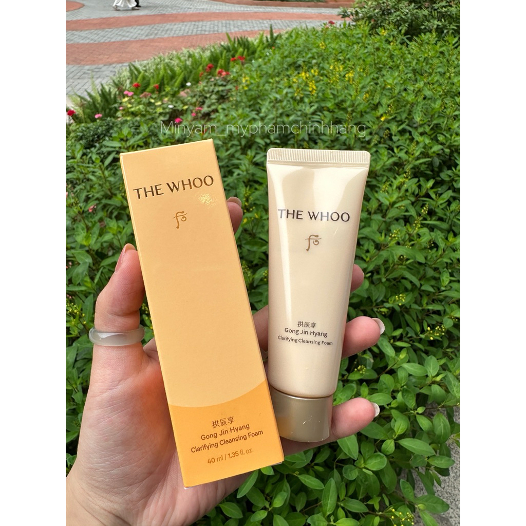 (The Whoo) SỮA RỬA MẶT WHOO VÀNG 40ml