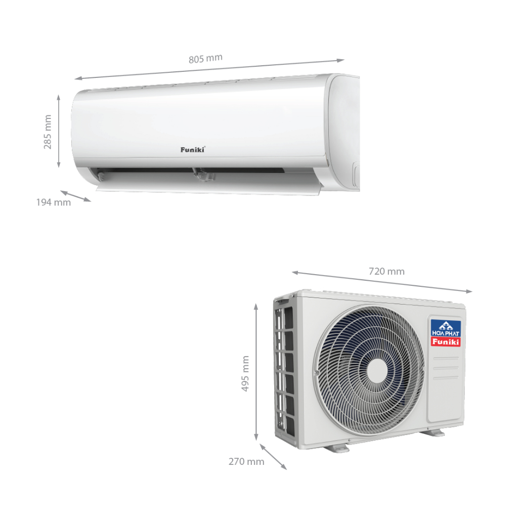 Điều hoà Funiki HSC12 công suất 12000BTU 1 chiều