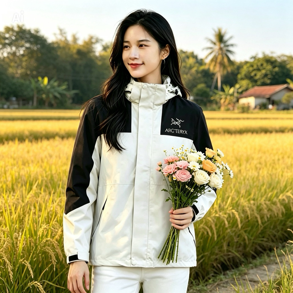 Áo Khoác Gió 2 Lớp Xuất Khẩu Arcteryx, Chống Thấm Nước Và Chống Gió.Hợp Thời Trang,Phong Cách Trẻ Tr