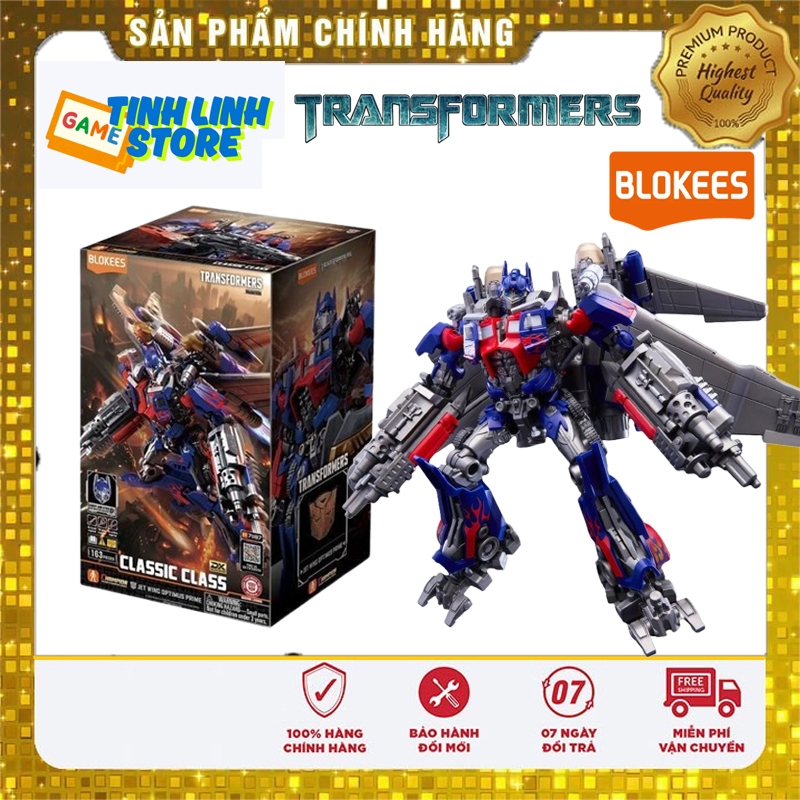 Mô Hình Lắp Ráp Blokees Transformers: Jet Wing Optimus Prime (Classic Class)