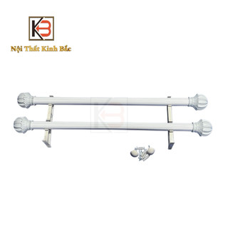 Khung Treo Rèm 2 lớp - Khung treo rèm, thanh rèm size lớn phi 3,2cm