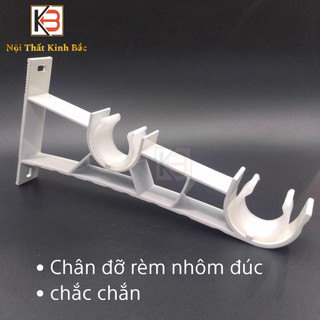 Khung Treo Rèm 2 lớp - Khung treo rèm, thanh rèm size lớn phi 3,2cm