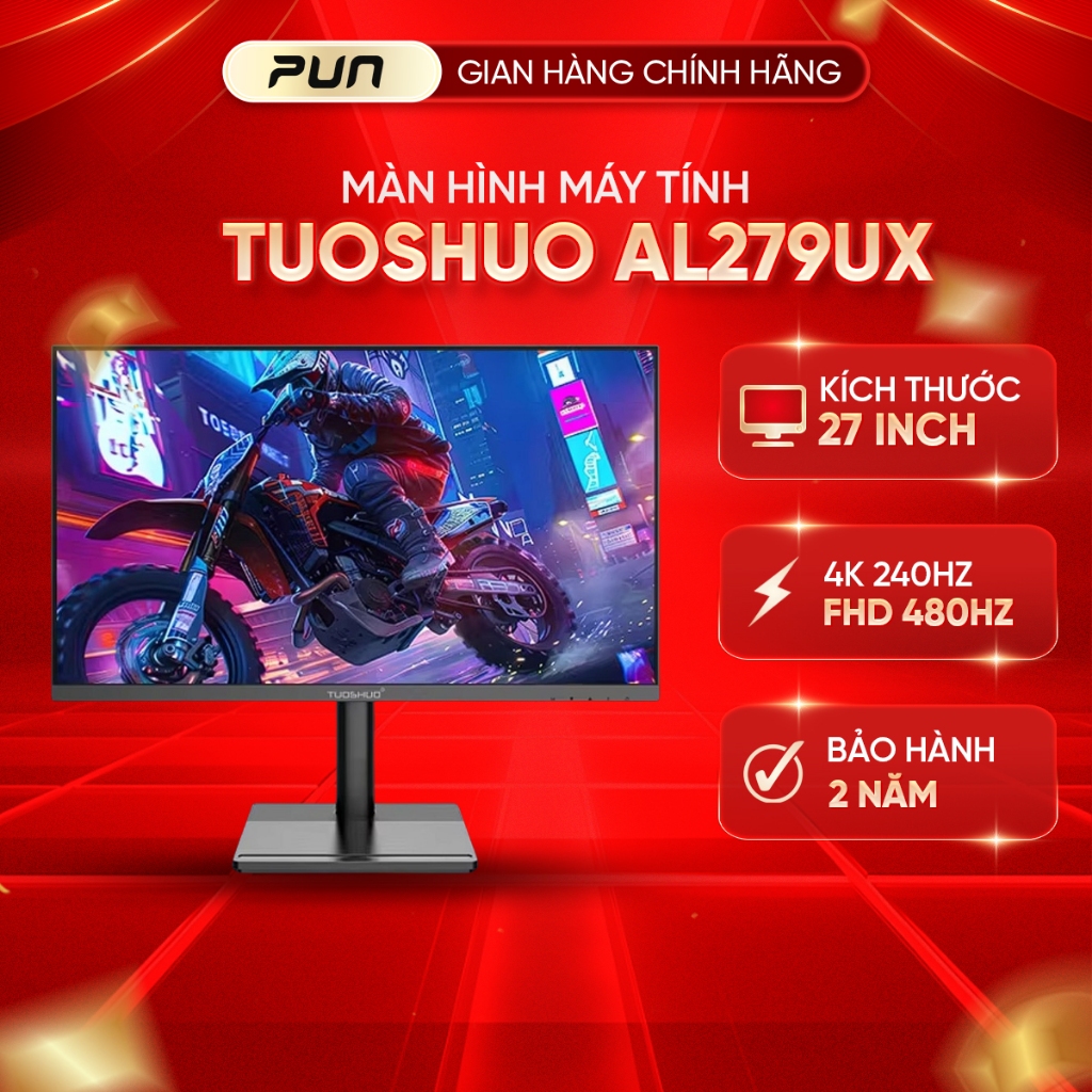 [HUỶ DIỆT] Màn hình Đồ Họa & Gaming Tuoshuo AL279UX 27" 4K | Nano IPS Black 2000:1 | HDR600 | 100% sRGB 10bit