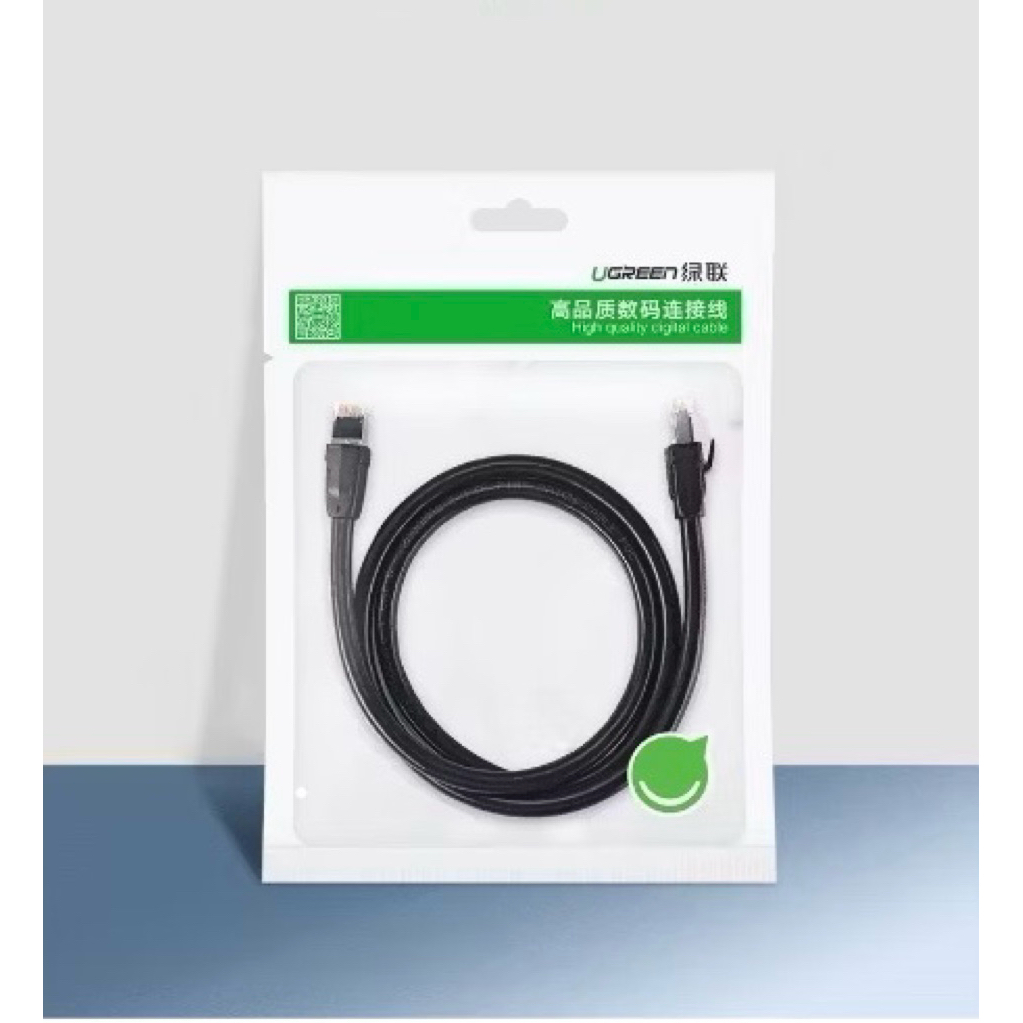 Cáp mạng đúc sẵn Cat6a 10Gbps dài 3m chính hãng Ugreen 70653 Đen