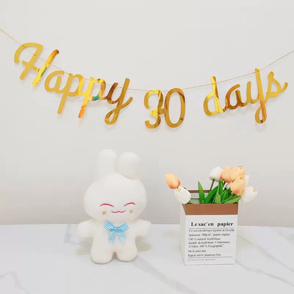 CỜ TREO ĐẦY THÁNG - HAPPY 30 DAYS