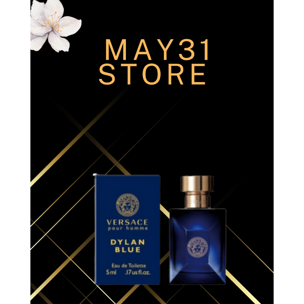 Mini Versace Dylan Blue Pour Homme EDT 5ml/Nước Hoa Versace Man Eau Fraiche 5ml