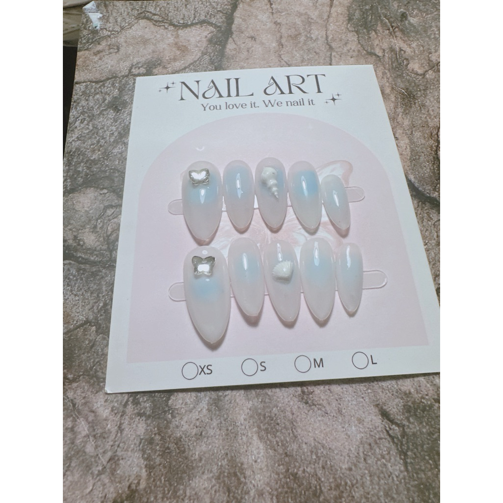 Naibox đi biển omber xanh B002