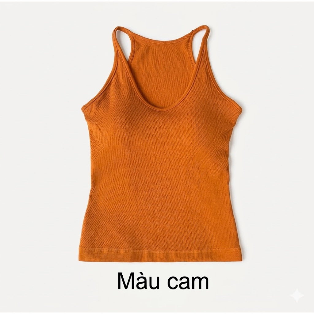 [KÈM MÚT] Áo Thun Nữ Cổ Vòng Chữ I, Áo Ba Lỗ Chất Borip Cotton, Có Đệm Ngực Dáng Ôm Body Tạo Hiệu Ứng Thon Gọn Tôn Dáng | BigBuy360 - bigbuy360.vn