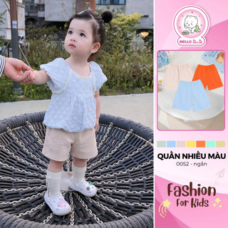 Quần ngắn màu 0052 - hello bnb