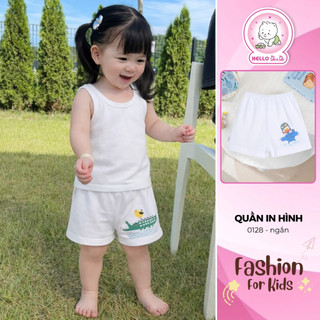 Quần ngắn in hello b&b 0128 - hello bnb