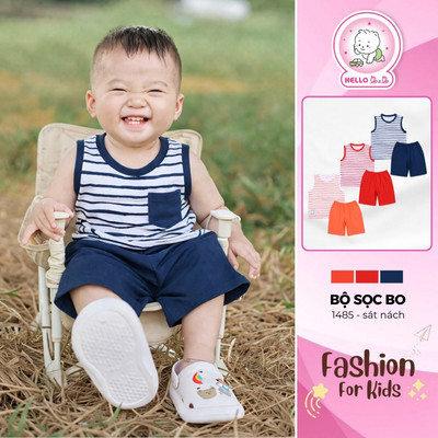 Bộ sát nách bo sọc BN 1485