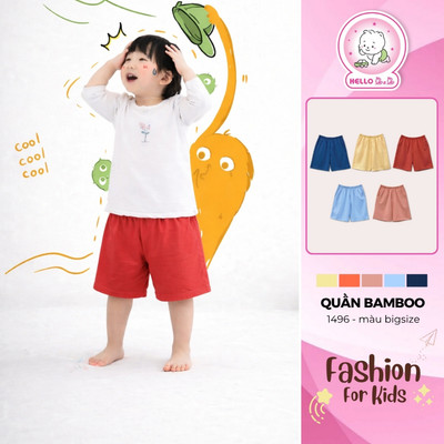 Quần ngắn màu Bamboo big size 1496