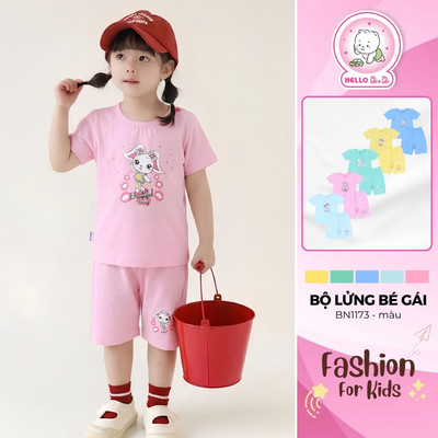 Bộ lửng màu bé gái BN1173 (Hình in ngẫu nhiên)
