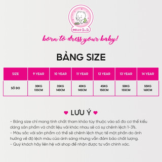 Bộ Ba Lỗ Sọc BN1486- Hello B&B