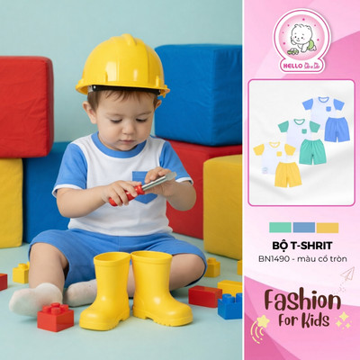 Bộ Tshrit cổ tròn BN1490