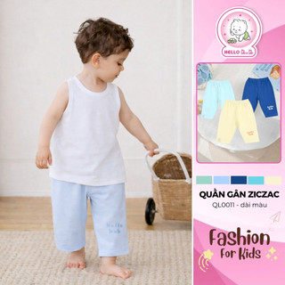 Quần Dài Màu Gân Ziczac QL0011 (hình in ngẫu nhiên)