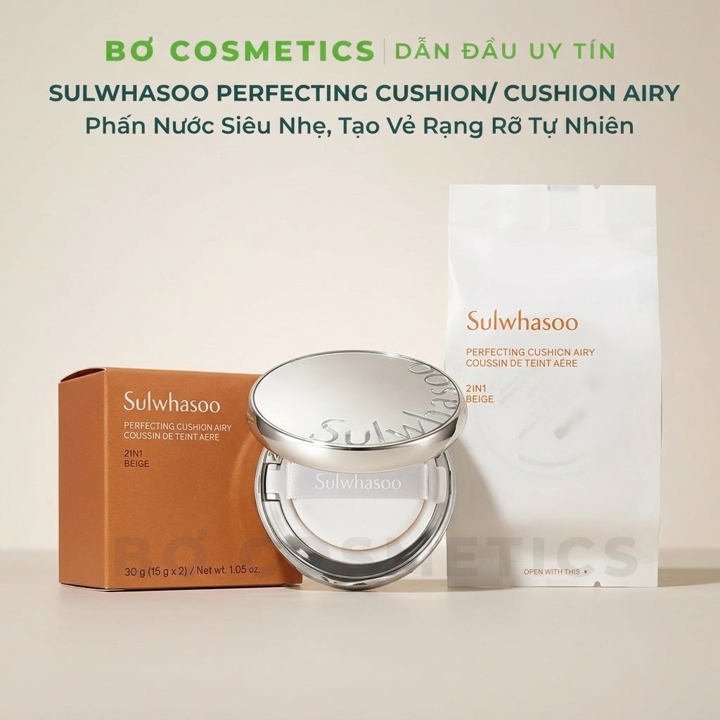 Phấn Nước Sulwhasoo Perfecting Cushion/Airy | Bơ Cosmetics