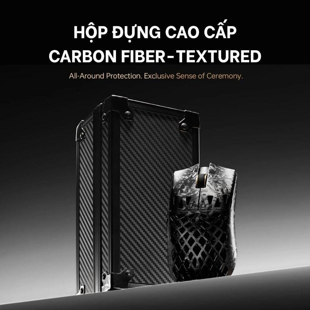[CHÍNH HÃNG - FULL VAT] CHUỘT GAMING SIÊU NHẸ ATK GHOST (ULTIMATE / EXTREME) - VẬT LIỆU CARBON FIBER SIÊU BỀN | BigBuy360 - bigbuy360.vn