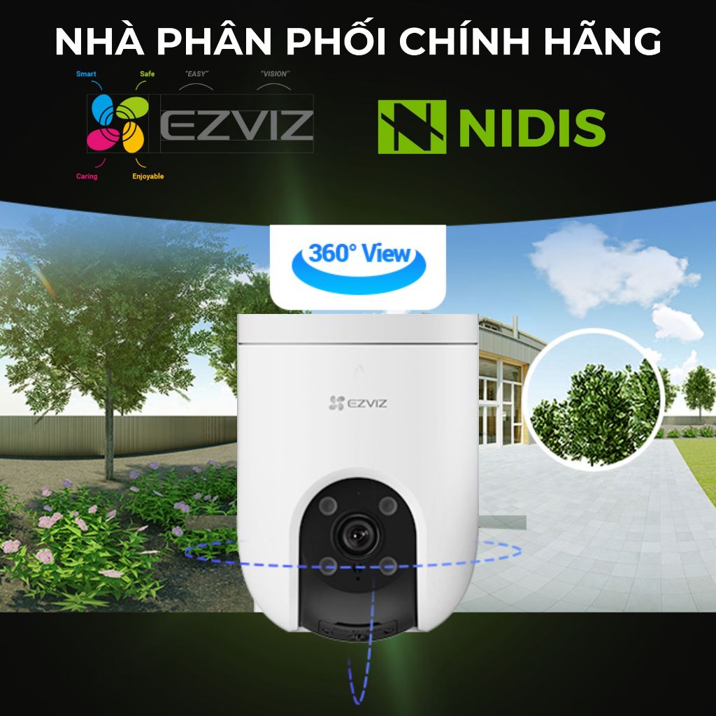 CAMERA WIFI NGOÀI TRỜI EZVIZ H8C PRO 2K 3MP
