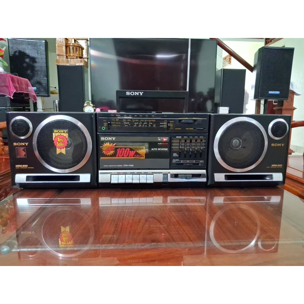 Đài cassette sony 1110s nhật xưa