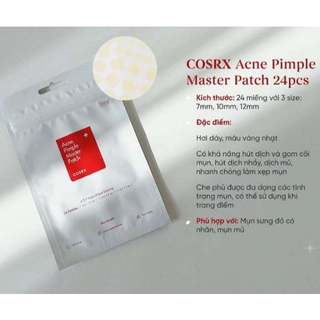 Miếng Dán Mụn Cosrx Acne Pimple Master Patch