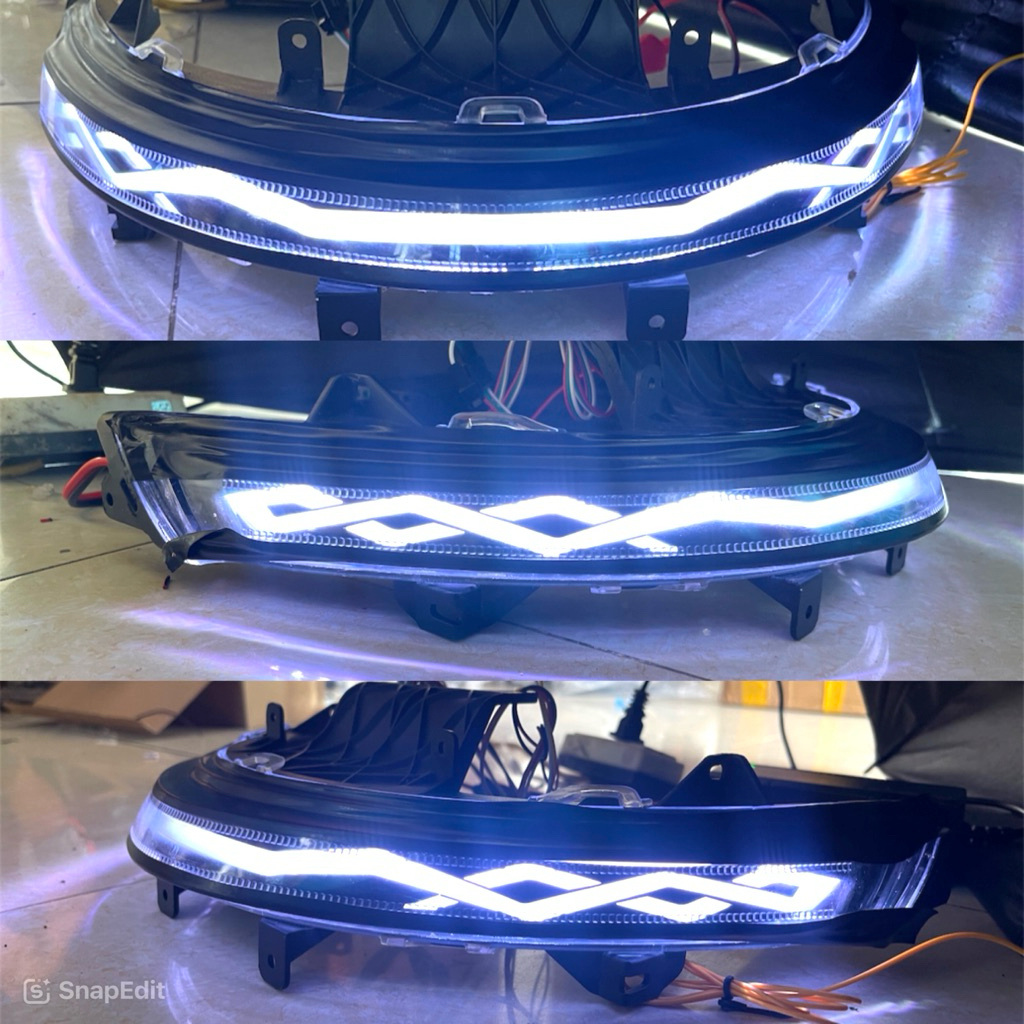 Hậu xe điện Gogo hoa văn tích hợp xi nhan + audi - Phụ Kiện