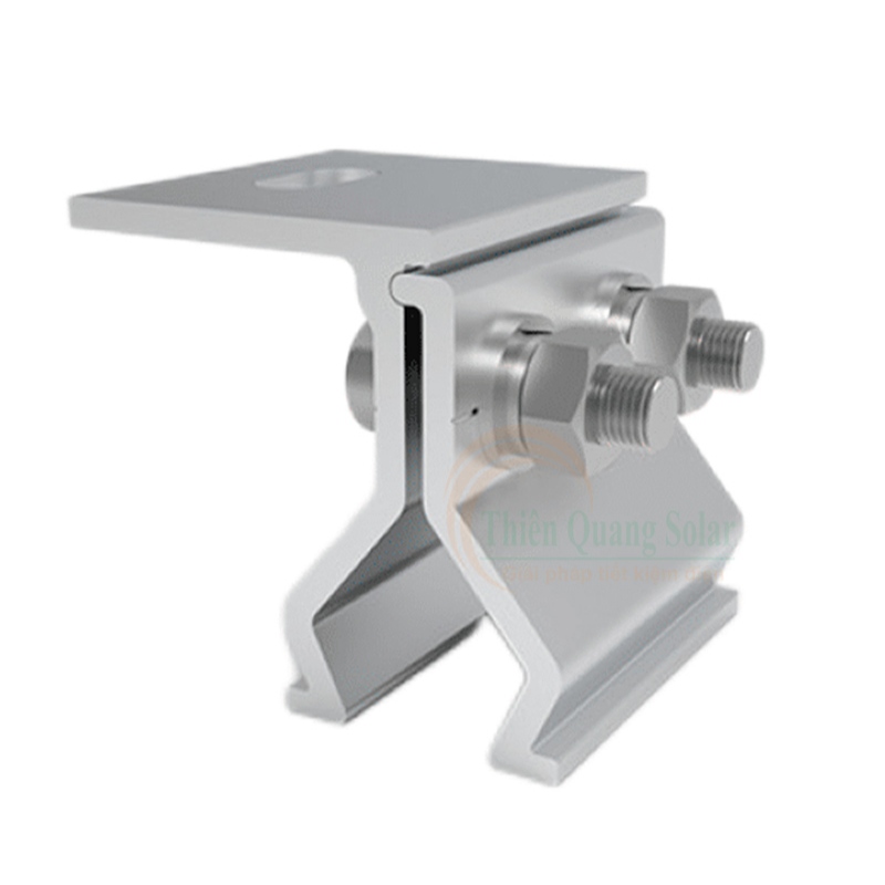 Kẹp sóng tôn cliplock, mã sản phẩm:EPR-MRH34,chất liệu: nhôm AL6005-T5, kích thước: L58.6mm.