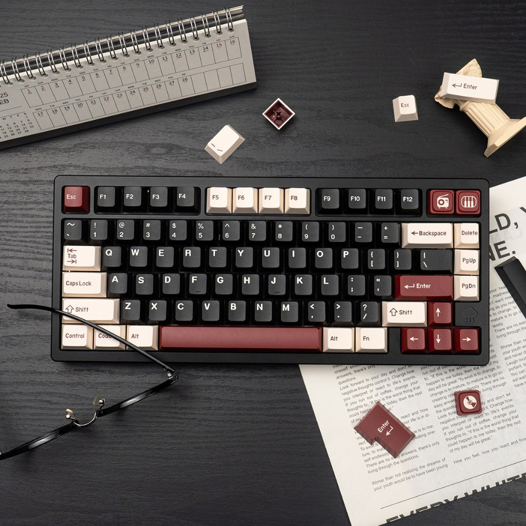 Keycap Rome | Cherry profile | PBT doubleshot | 177 nút bàn phím cơ | MKGSHOP