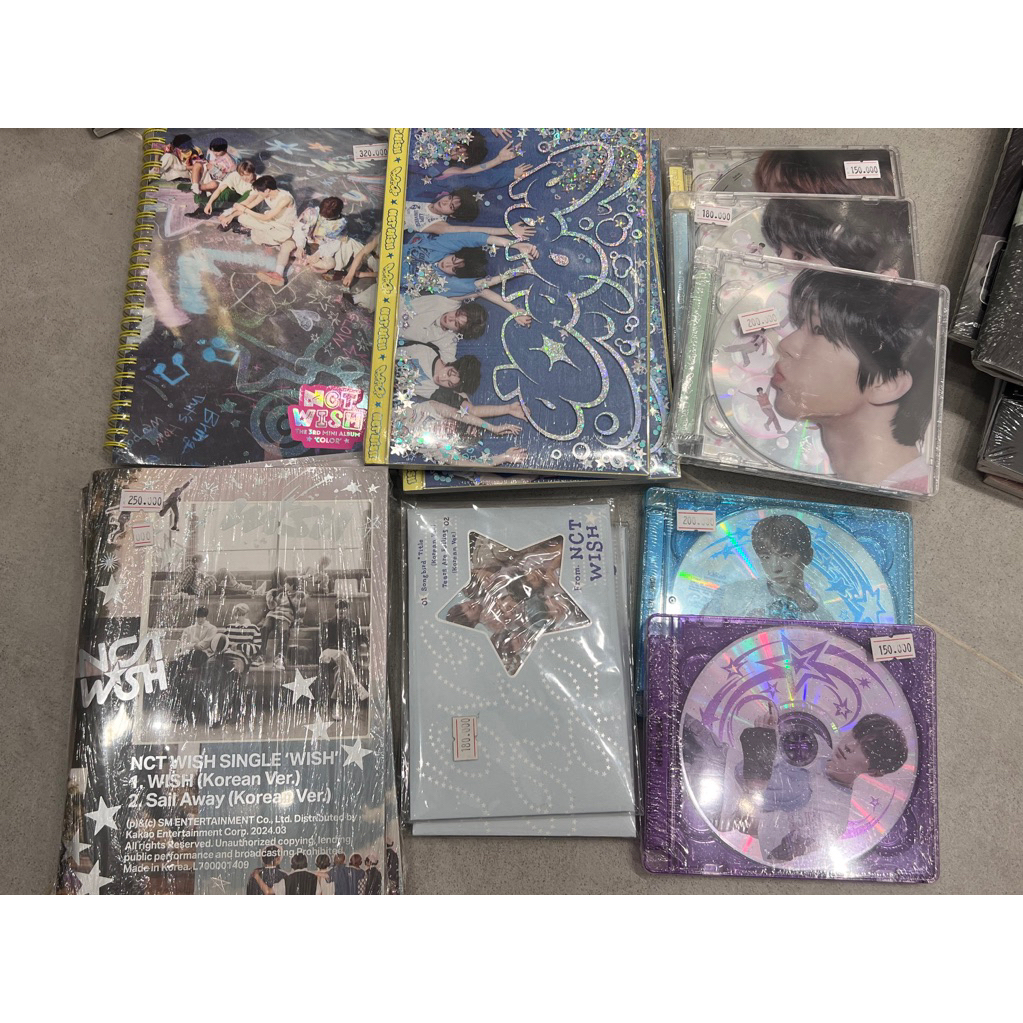ALBUM NCT WISH - STEADY, SONGBIRD CHÍNH HÃNG NGUYÊN SEAL