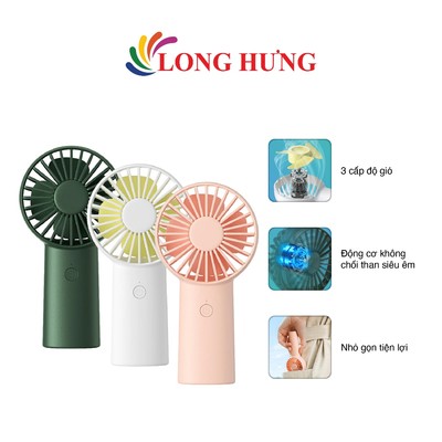 Quạt mini tích điện cầm tay Jisulife Handheld Fan Life6 4000mAh - Hàng chính hãng