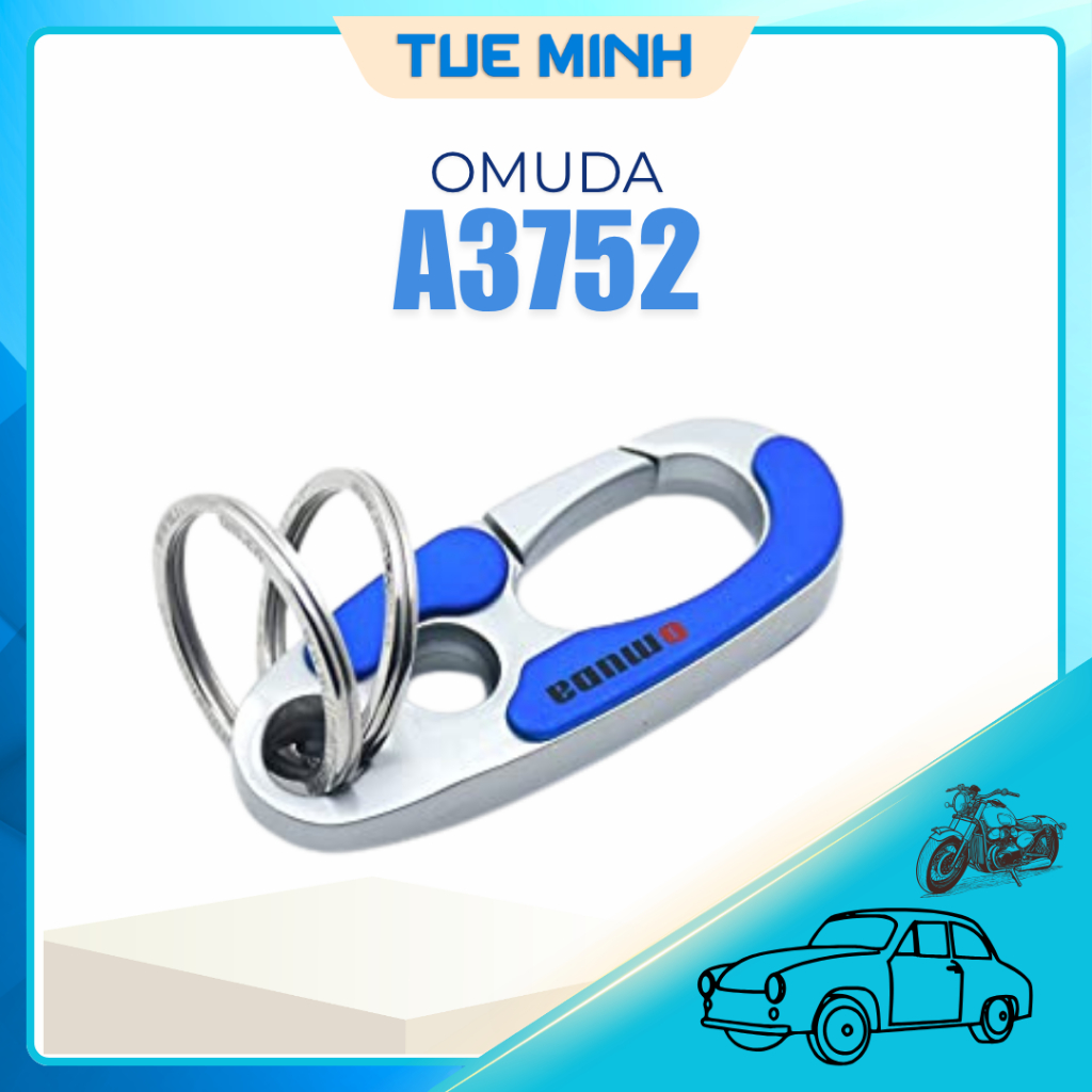Móc khóa kim loại chất lượng cao Omuda A3752