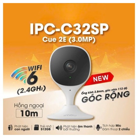 Camera Wifi imou 3Mp IPC-C32SP/PC-C32EP