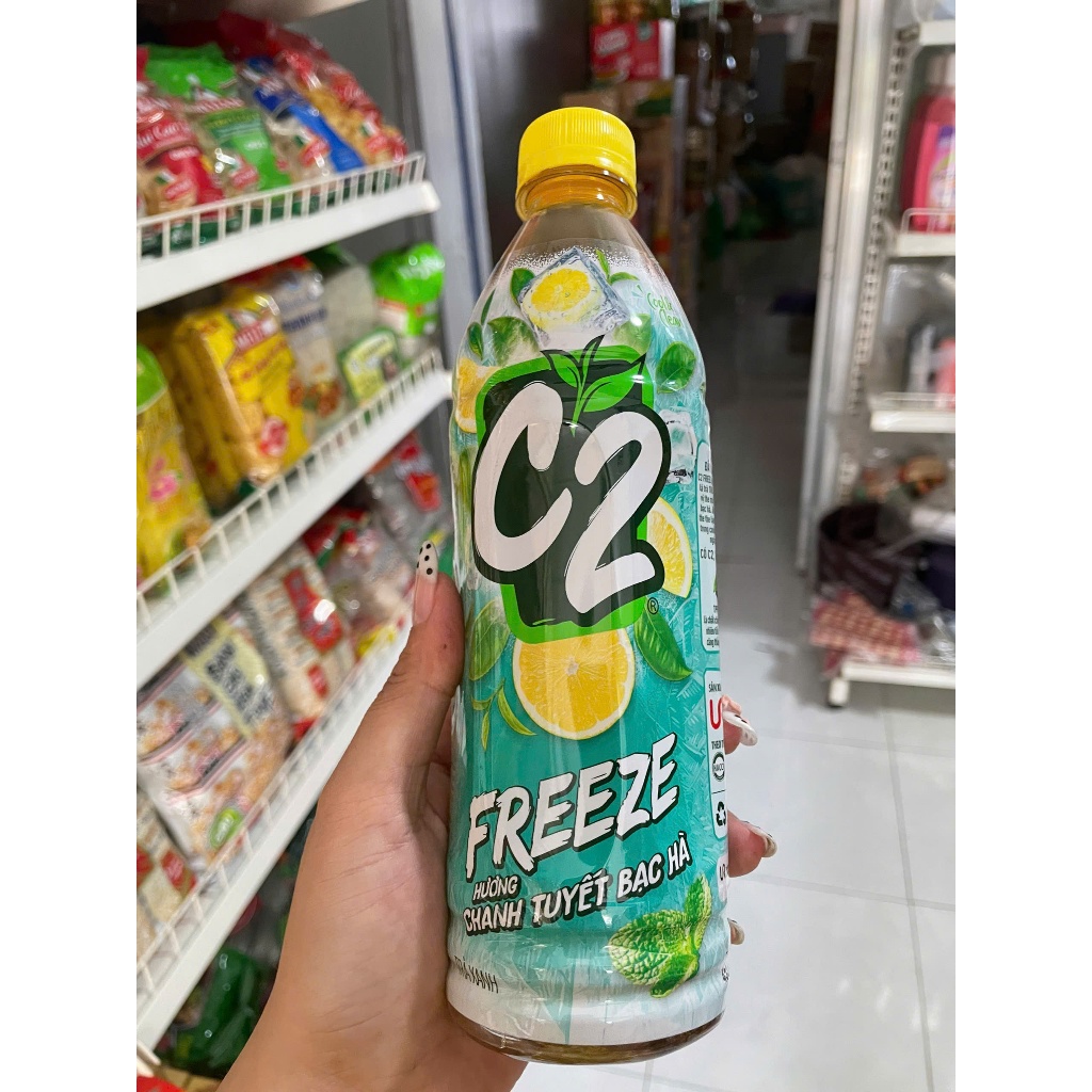 COMBO 10 CHAI C2 MIX ĐỦ VỊ CHAI 455ML