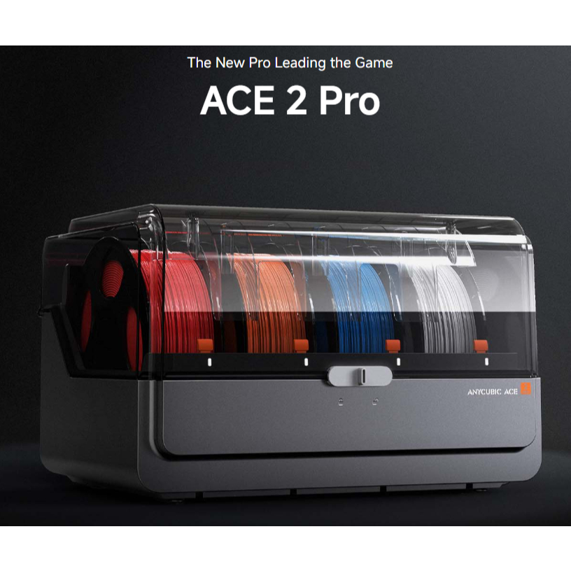 [MỚI 2026] Trạm Sấy Và Thay Nhựa Tự Động Anycubic ACE 2 Pro - Hỗ Trợ In Đa Màu & Bảo Quản Nhựa Tối Ưu