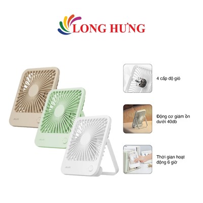 Quạt mini tích điện để bàn Jisulife Table Fan Life1 4500mAh - Hàng chính hãng