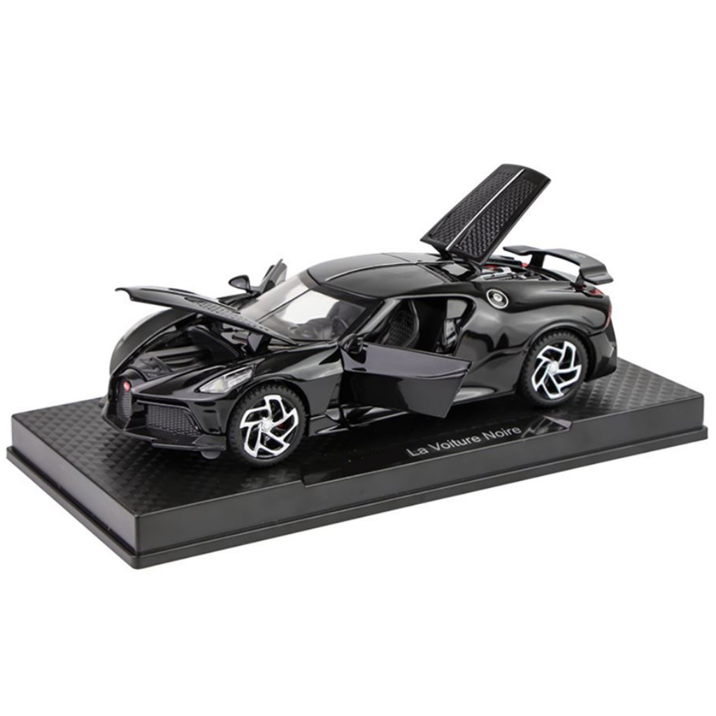 Siêu xe mô hình kim loại Bugatti La Voiture Noire tỷ lệ 1:32