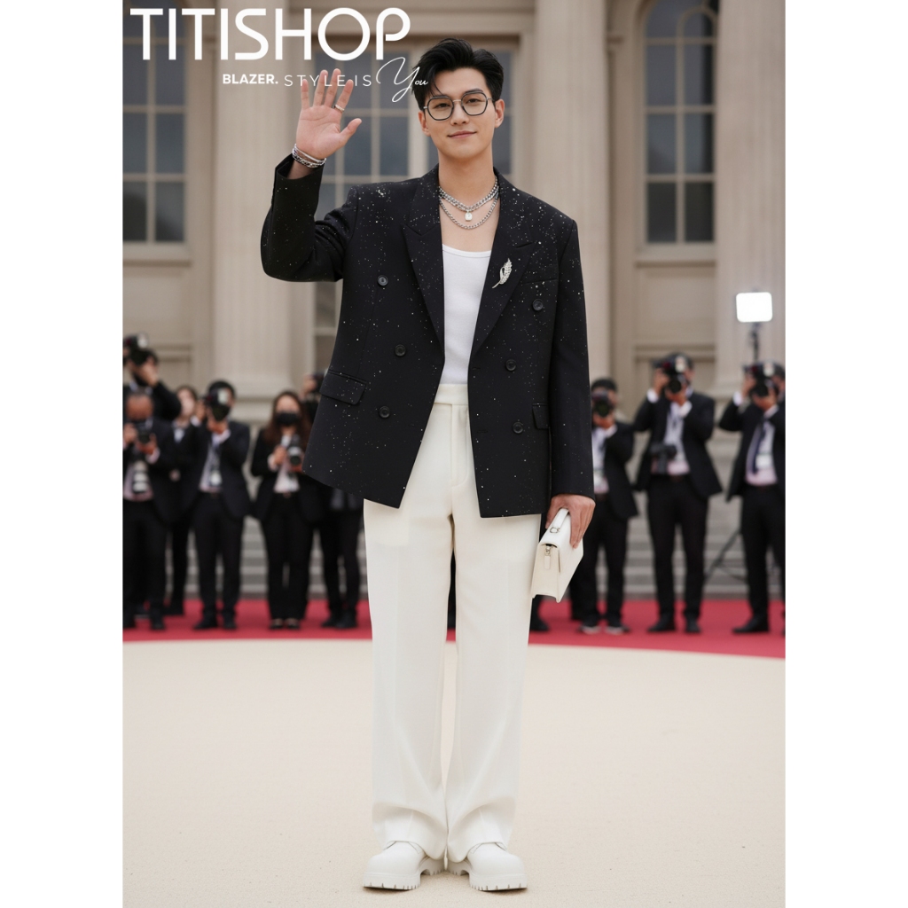 ( Đặt Nhanh ) Áo Blazer Nam Đi Tiệc Event , Áo Vest nam . Bộ Blazer Nam , Jacket Nam , Áo Khoác Twee